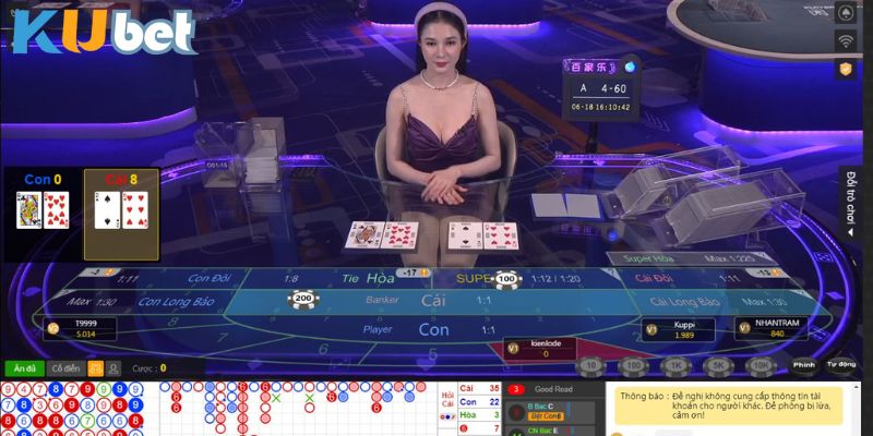 Baccarat Kubet - Tựa Game Casino Làm Chao Đảo Thị Trường 2024