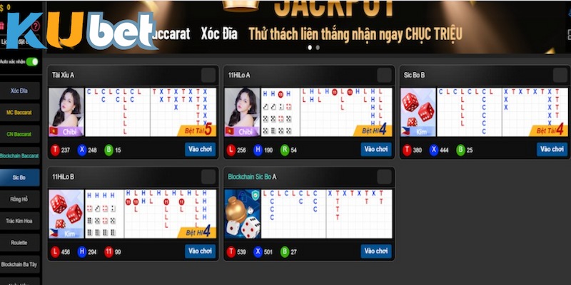 Sicbo Kubet - Siêu Game Cược